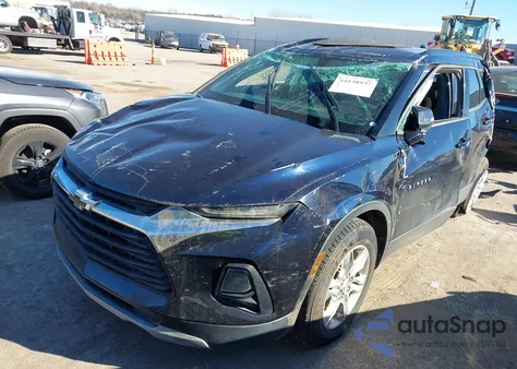 2020 Chevrolet Blazer Fwd 1Lt из США, поврежденный, VIN 3GNKBBRA5LS631891